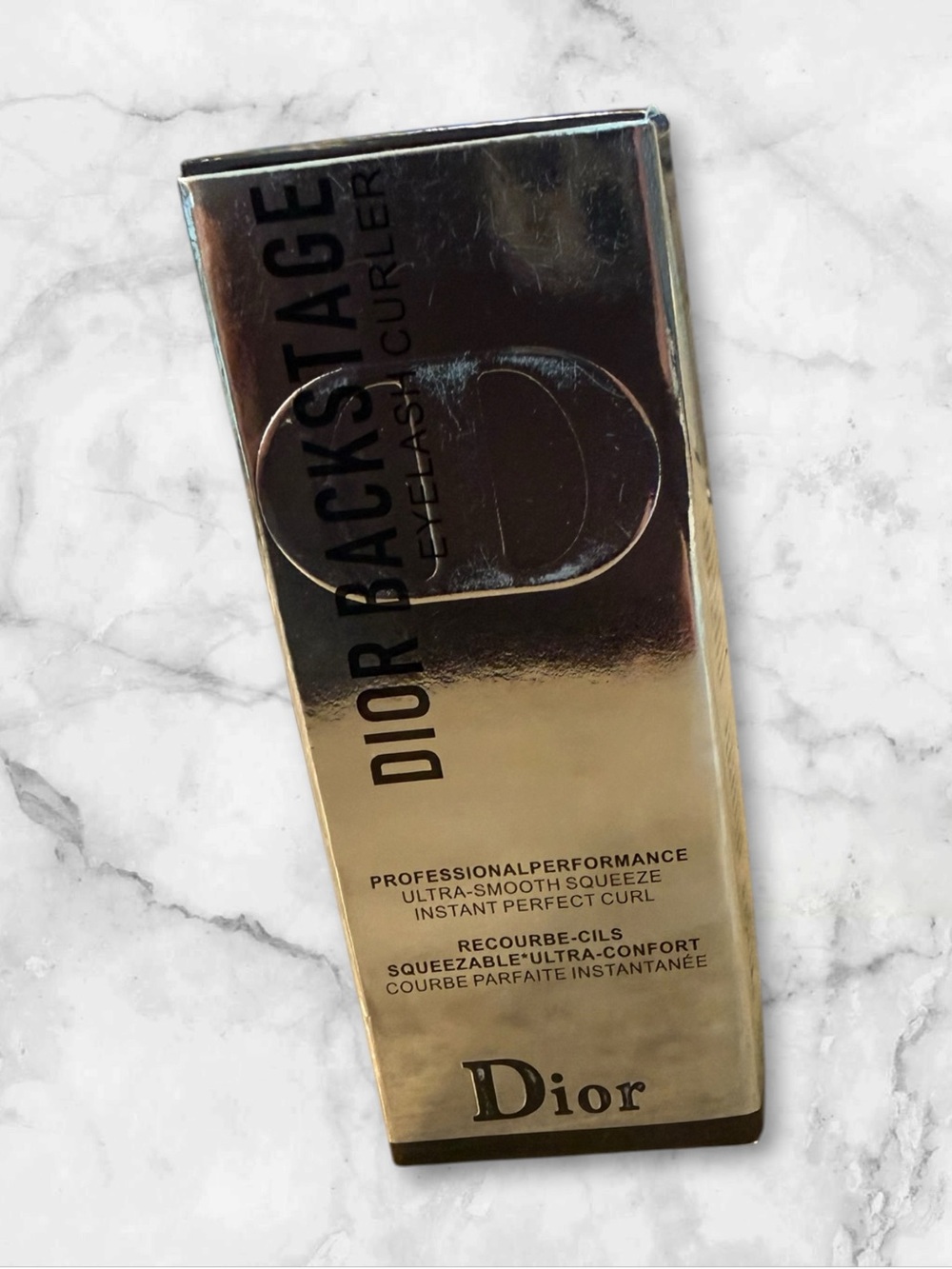 Dior Backstage Lash Curler - Metallic Gold Packaging